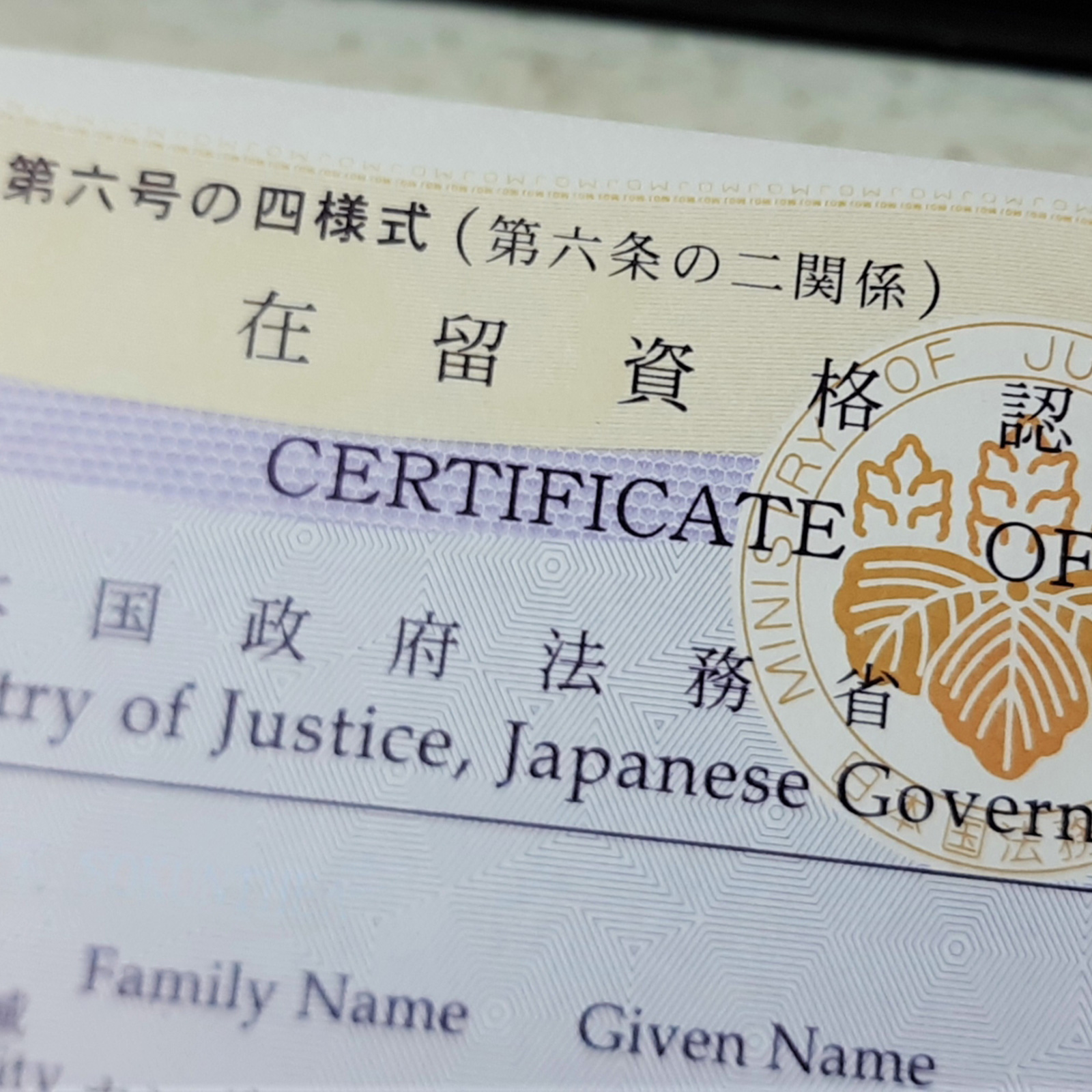 外国人資格